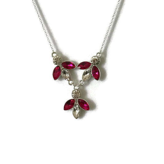 Busy Bee Rhinestone and Silver Necklace - Limited Quanty
